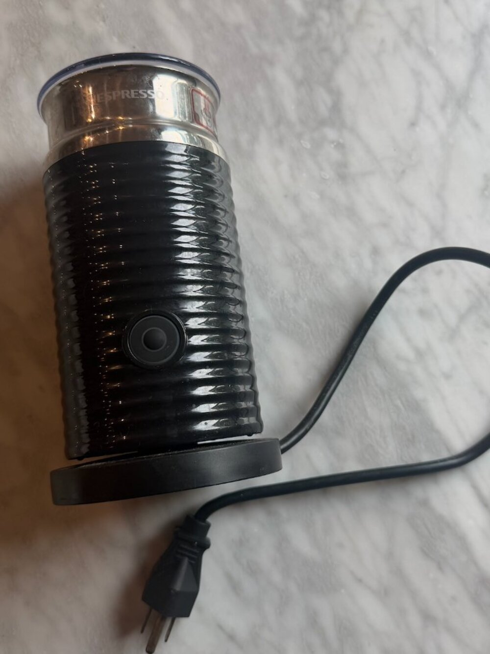 Nespresso Aeroccino Milk Frother Black Electric Frother